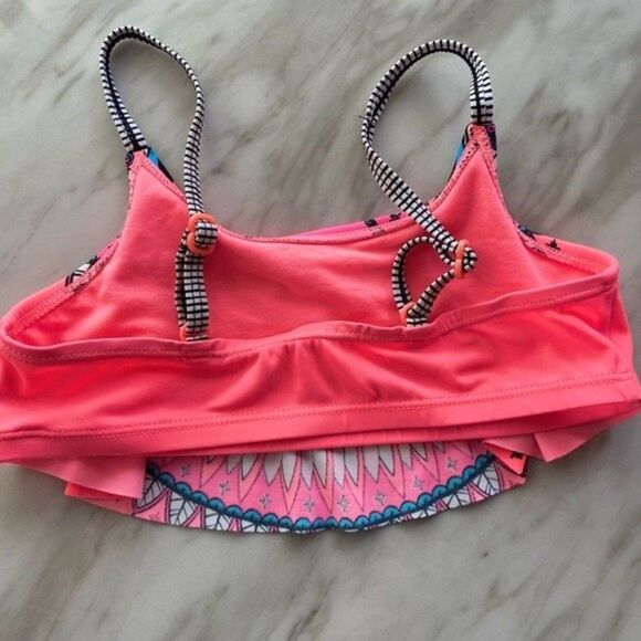 Girls Swim Bundle – 2 Tops + 1 Bottom – Wonder Nation & Justice – Size 7/8–8 - Picture 9 of 14